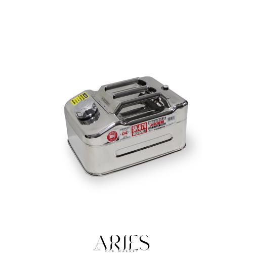 メルテック(meltec) ガソリン携行缶 10L 消防法適合品 KHK UN [ステンレス] 鋼鈑厚み:0.8mm Meltec SK-674