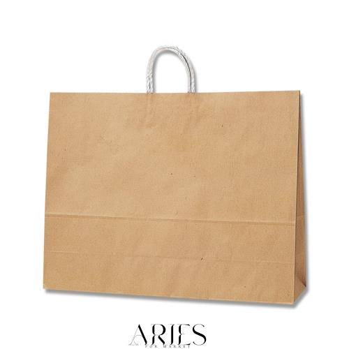 シモジマ ヘイコー 手提 紙袋 25CB 60-2 未晒 クラフト 60x18x47cm 50枚 003299700