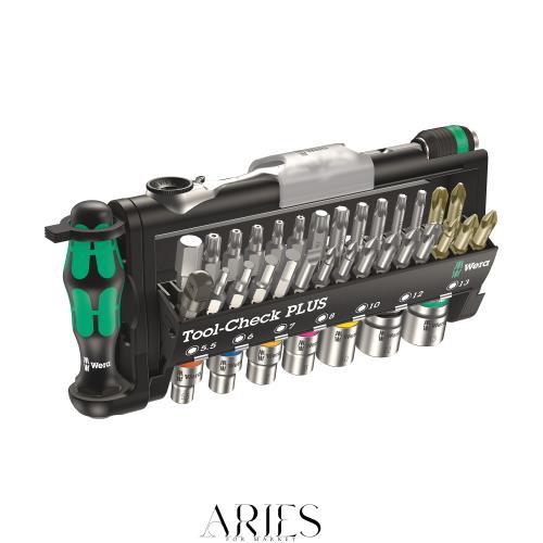 Wera(ヴェラ) 05056490001 | Tool-Check PLUS, ビット ソケット ラチェット 39点セット 【日本正規輸入品】