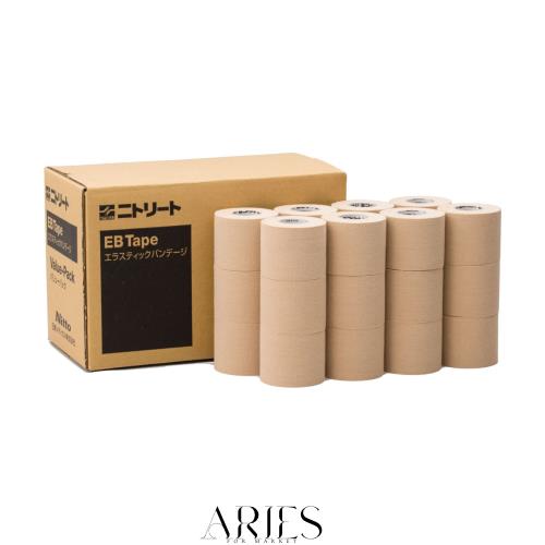 ニトムズ ニトリート EBテープ バリューパック スポーツテープ 大容量 伸縮 厚手 がっちり固定 ケガ対策 はがれにくい 過度の圧迫がない