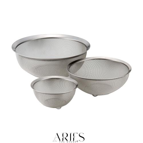 ざる 燕三条 ラバーゼ 丸ざる 小・中 2点セット 日本製 la base 有元葉子 ラバーゼ 燕三条 丸ざる 小・中 2点セット 日本製 la base 有元