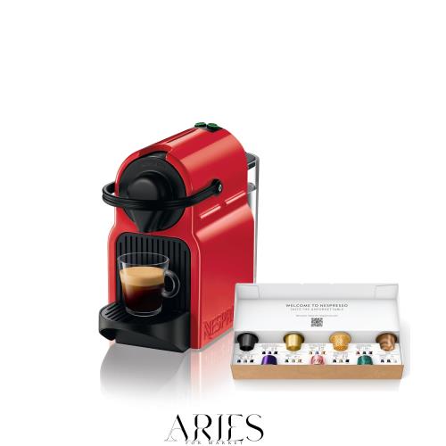 ネスプレッソ カプセル式コーヒーメーカー イニッシア ルビーレッド 水