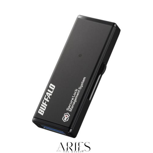 BUFFALO ハードウェア暗号化機能搭載 管理ツール対応 USB3.0 セキュリティーUSBメモリー 16GB RUF3-HS16G