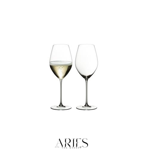 [正規品] RIEDEL リーデル シャンパン グラス ペアセット リーデル・ヴェリタス シャンパーニュ・ワイン・グラス 445ml 6449/28
