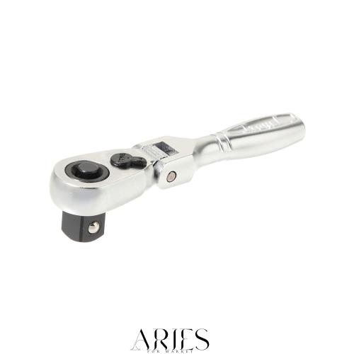 トネ(TONE) コンパクトショート首振ラチェットハンドル(ホールドタイプ) RH3FCHS 差込角9.5mm(3/8”)