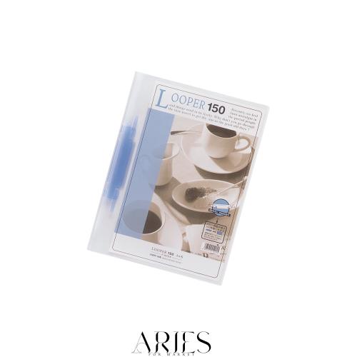 リヒトラブ ルーパーファイル A4 青 25冊入 F3016-8_25