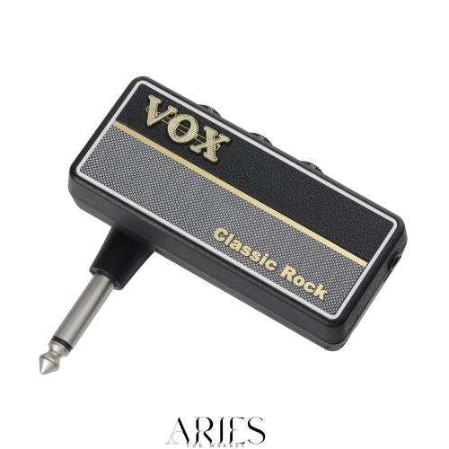 VOX ヘッドフォン ギターアンプ amPlug2 Classic Rock ケーブル不要 ギターに直接プラグ・イン 自宅練習に最適 電池駆動 エフェクト内蔵