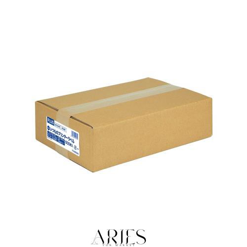 プラス ラベル いつものラベル FSC認証紙 余白無 500枚 ME-554S 48-868 4面 (2×2片付)の通販は