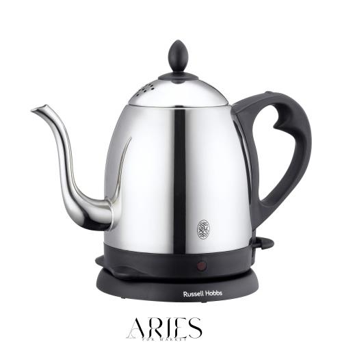 大石アンドアソシエイツ ラッセルホブス 電気ケトル コーヒー 0.8L ドリップ ポット 細口 ステンレス 洗いやすい 1250W 7408JPの通販は