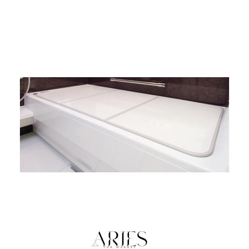 東プレ Ag抗菌 アルミ組合せ式風呂ふた （3枚割） L12 ホワイト/ホワイト 73×118cm