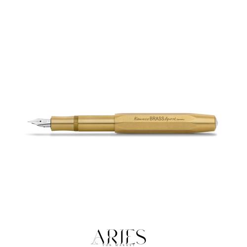 Kaweco カヴェコ 万年筆 M 中字 ブラス スポーツ BRFP-BR 正規輸入品