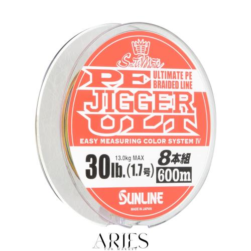 サンライン(SUNLINE) PEライン ソルティメイト ジガー ULT 8本組 600m 1.7号 30lb
