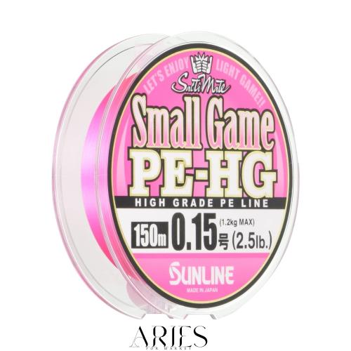 サンライン(SUNLINE) PEライン ソルティメイト スモールゲーム HG 150m 0.15号 2.5lb サクラピンク