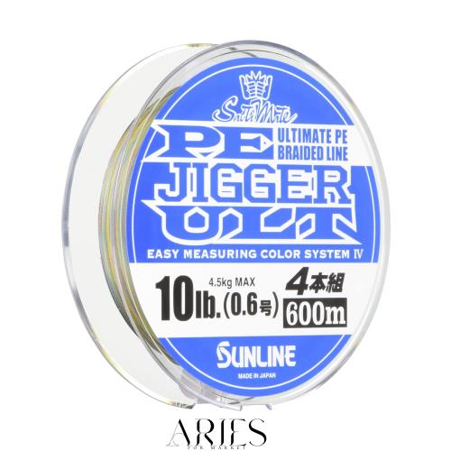 サンライン(SUNLINE) PEライン ソルティメイト ジガー ULT 4本組 600m 0.6号 10lb