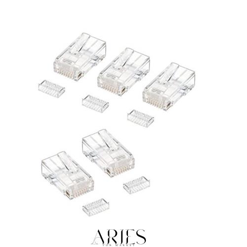 サンワサプライ RJ-45コネクタ(単線用) 100個入り ADT-RJ45-100SN
