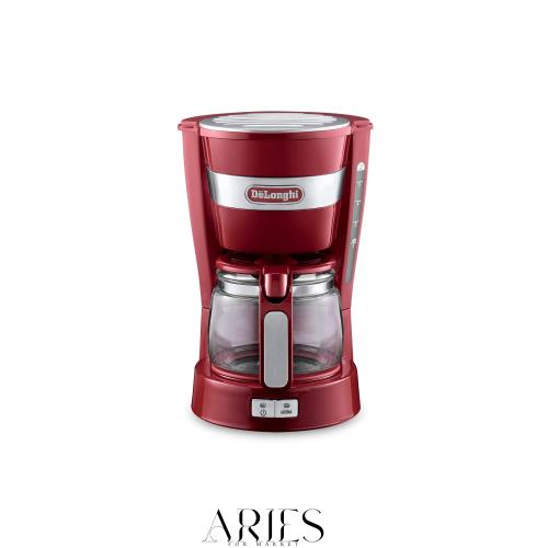 デロンギ (DeLonghi) ドリップコーヒーメーカー パッションレッド アクティブシリーズ レッド 5カップ ICM14011J-R