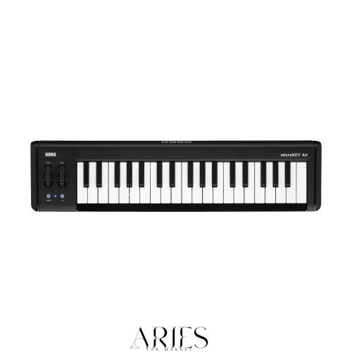 KORG(コルグ) ワイヤレス MIDI キーボード コントローラー Bluetooth DTM プラグイン付属 microKEY2 Air (マイクロキー・エアー) 37鍵盤