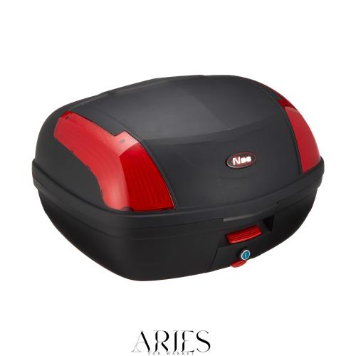 バイクパーツセンター リアボックス48L ブラック/レッド トップケース 907905