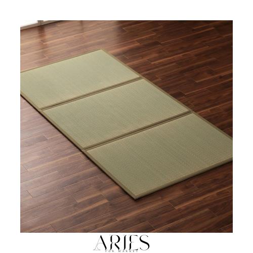 イケヒコ い草マットレス 国産 100×210cm・シングル 8311809 グリーン