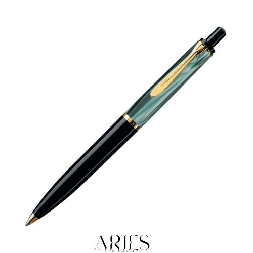Pelikan ペリカン ボールペン 油性 マーブルグリーン クラシック K200 正規輸入品
