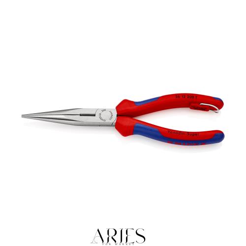 クニペックス KNIPEX 2612-200TBK 先長ラジオペンチ 落下防止(BK)