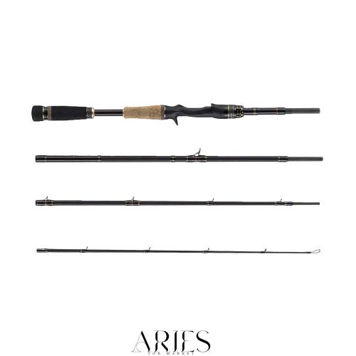 AbuGarcia (アブガルシア) ワールドモンスター WMonster WMCC-654M MGS パックロッド 海外遠征 怪魚 ライギョ ナマズ