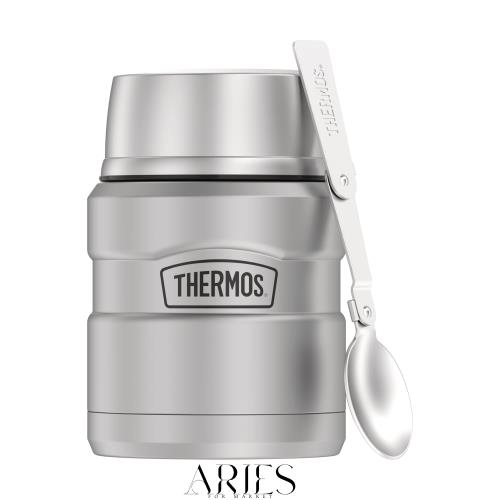 【Supreme❎THERMOS新品】冷14h温9h保温冷ステンレスフードジャー Thermos サーモス ステンレスキング・シルバー・フードジャー