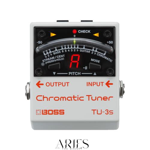 ボス BOSS コンパクトチューナー TU-3S 省スペース性 高輝度モード