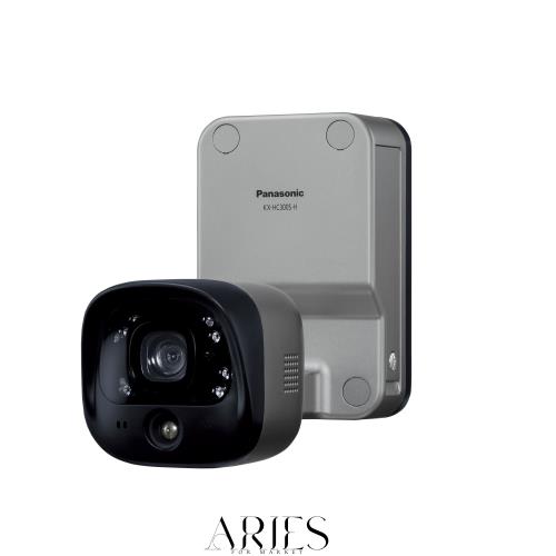 パナソニック 屋外バッテリーカメラ(メタリックブロンズ) KX-HC300S-H