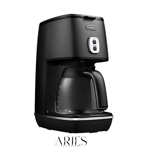 DeLonghi(デロンギ) De’Longhiドリップコーヒーメーカー ディスティンタ ICMI011J-BK レギュラーコーヒー 6杯用 チタンコートフィルター