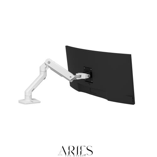 エルゴトロン HX デスクモニターアーム ホワイト/白 49インチ（9.1