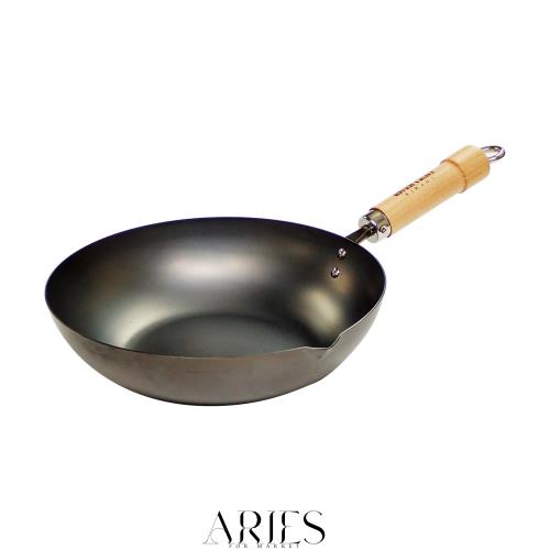 リバーライト 極JAPAN 鉄 フライパン 深型 炒め鍋 30cm 窒化鉄 窒化加工 IH対応 サビにくい 中華鍋 日本製 J1430の通販は