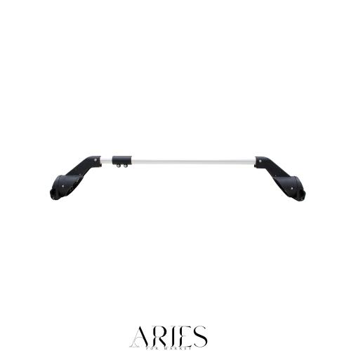 Terzo テルッツォ (by PIAA) 車室内キャリアバー 1本入 スマートバー フレックスタイプ ブラック×シルバー ハンドグリップ装着型 EA601Hの通販は 12,133円