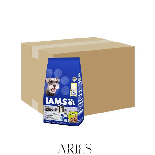 アイムス (IAMS) ドッグフード アイムス 11歳以上用 毎日の健康ケア 小粒 チキン シニア犬用 1.2kg×6 (ケース販売)