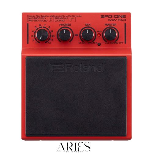 Roland ローランド SPD-1W SPD ONE WAV PAD 電子パーカッションパッド WAVパッド ワンショット/フレーズの2種類の再生に対応 電池駆動に