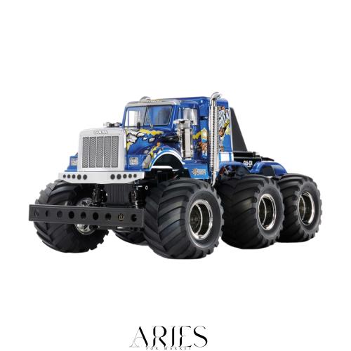 タミヤ 男女子両用 1/18 電動RCカーシリーズ No.646 コングヘッド 6