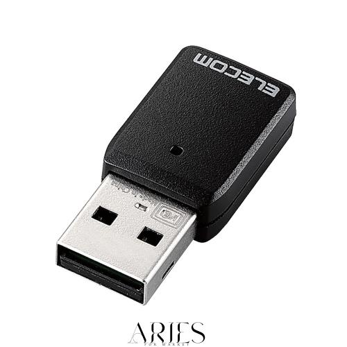 エレコム Wi-Fi 無線LAN 子機 11ac/n/g/b/a 867Mbps 5GHz/2.4GHz対応 USB3.0 MU-MIMO windows/mac対応 ブラック WDC-867DU3Sの通販は 7,300円
