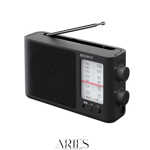 ソニー ポータブルラジオ ICF-506 : FM/AM/ワイドFM対応 電池駆動可能(単3形3本) ブラック ICF-506 C