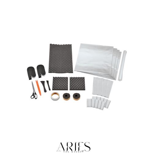 エーモン(amon) 音楽計画 デッドニングキット ドア2枚用 アルミテープ・ロングはさみ同梱モデル 4801 販売ルート限定品