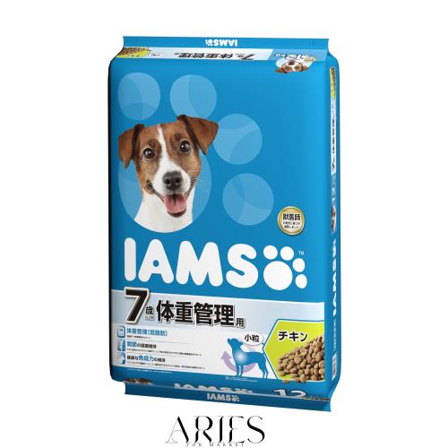 アイムス (IAMS) ドッグフード 7歳以上用 体重管理用 小粒 シニア犬用 12kg