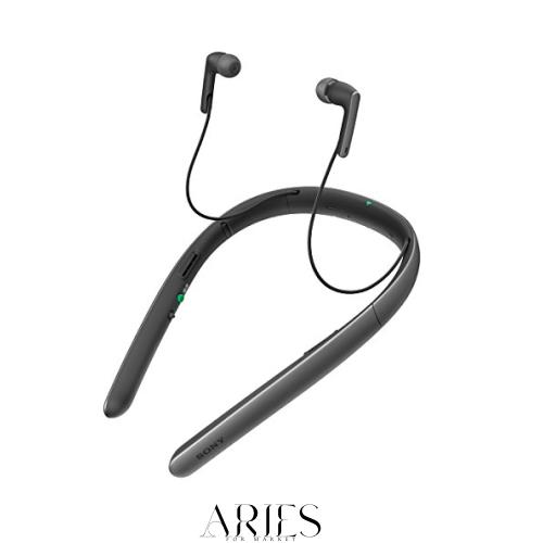 ソニー 首かけ集音器/テレビ用スピーカー SMR-10 : 最大24時間駆動 オートシーンセレクト/マイボイスキャンセリング搭載 ブラック SMR-10