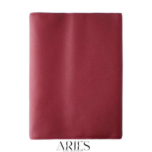 スリップオン(SLIP-ON) フリータイプA5判ブックカバー OSL ソフトレザー 本革 ワイン OSL-5801-WN