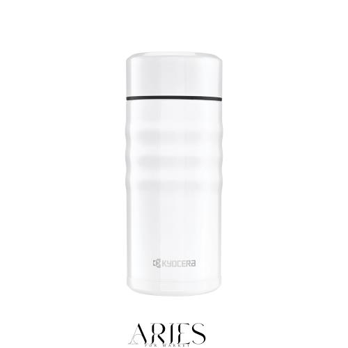 京セラ 水筒 セラミック コーヒー ボトル マグボトル 350ml スクリュー式 内面セラミック加工 真空断熱構造 保温 保冷 CERAMUG セラマグ