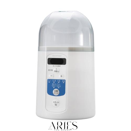 アイリスオーヤマ ヨーグルトメーカー 甘酒メーカー 飲むヨーグルトモード レシピブック付き メーカー保証付き 温度調節機能 付き IYM-01