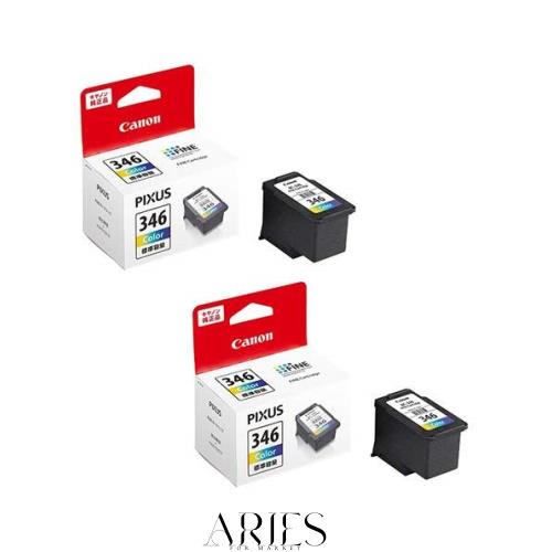 キヤノン BC-346 3色カラー 2161C001 純正 FINEカートリッジ 2本セット
