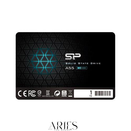 シリコンパワー SSD 1TB 3D NAND採用 SATA3 6Gb/s 2.5インチ 7mm PS4動作確認済 3年保証 A55シリーズ SP001TBSS3A55S25