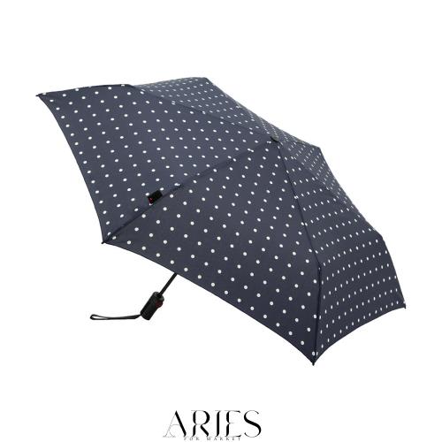 Knirps 折りたたみ傘 ワンタッチオープン 正規輸入品 ウッドハンドル Topmatic SL Black KNS828-710