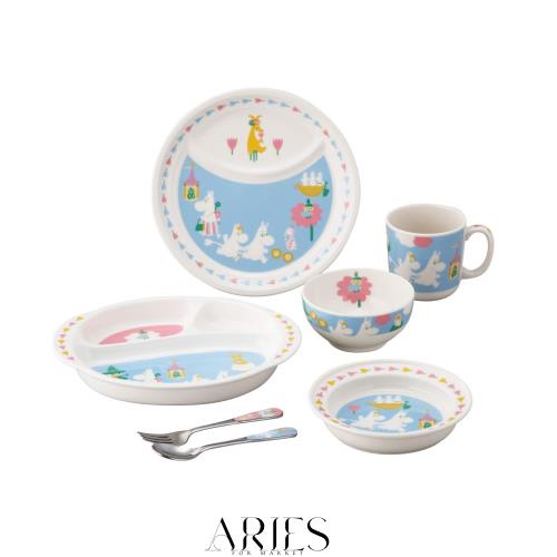 山加商店 MOOMIN ( ムーミン ) 「 ベビーキッズ 」 食器セット 7点 ベビー 子ども食器 (ギフト箱入) 電子レンジ 食洗機対応 ムーミン グの通販は