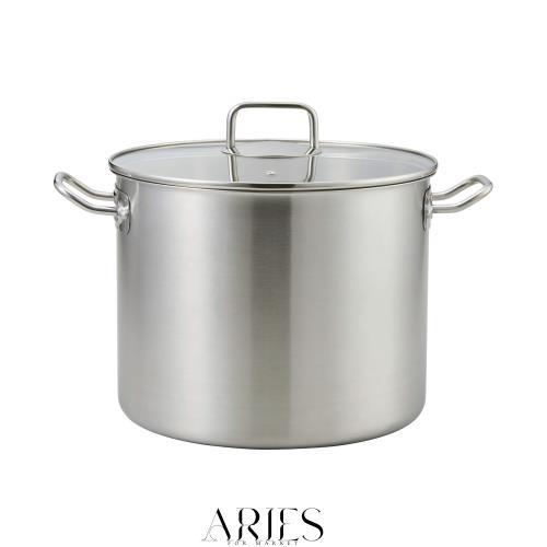 ベストコ(Bestco) 寸胴鍋 サテン 28cm エコーズ 軽い 見える ステンレス ガラス蓋付 IH対応 ND-6348の通販は 7,198円