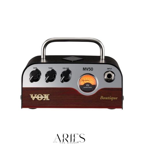 VOX Nutube搭載 ギター用 超小型 ヘッドアンプ MV50 Boutique 驚きの軽量設計 50Wの大出力 アナログ回路 自宅練習 スタジオ ステージに最